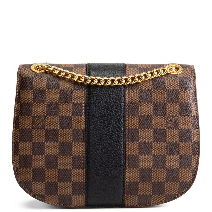 LOUIS VUITTON Damier Ebene Wight Shoulder Bag - Black