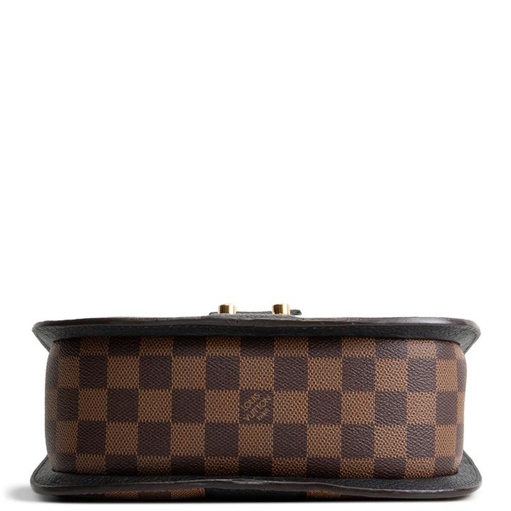 LOUIS VUITTON Damier Ebene Wight Shoulder Bag - Black