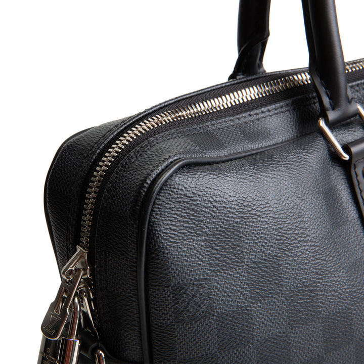LOUIS VUITTON Damier Graphite Porte-Documents Briefcase
