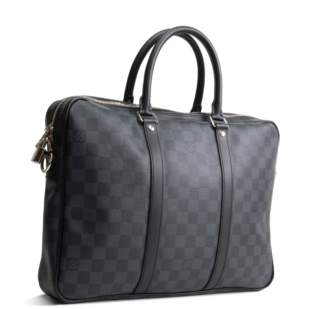 LOUIS VUITTON Damier Graphite Porte-Documents Briefcase