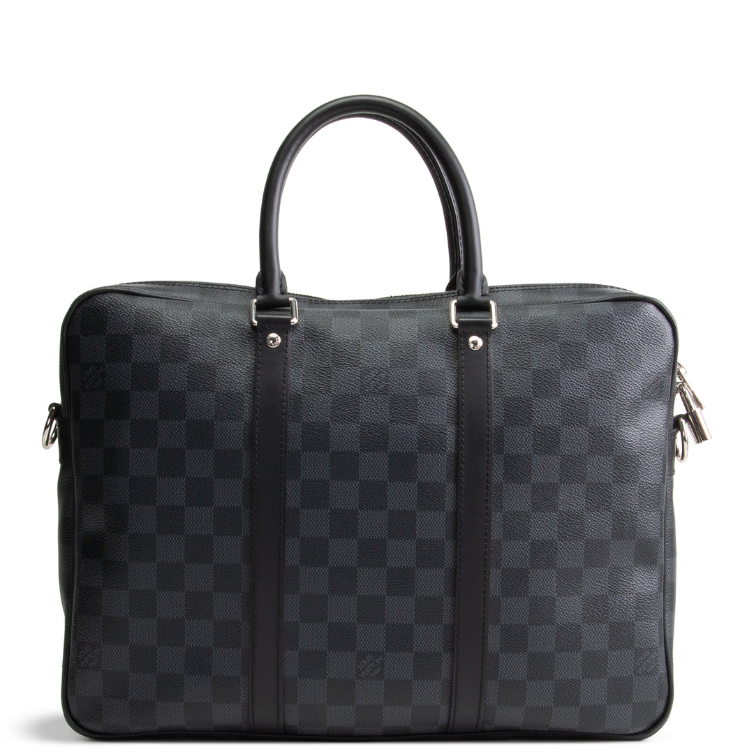 LOUIS VUITTON Damier Graphite Porte-Documents Briefcase