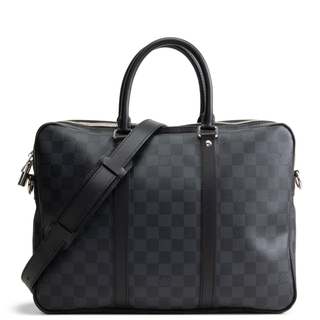 LOUIS VUITTON Damier Graphite Porte-Documents Briefcase