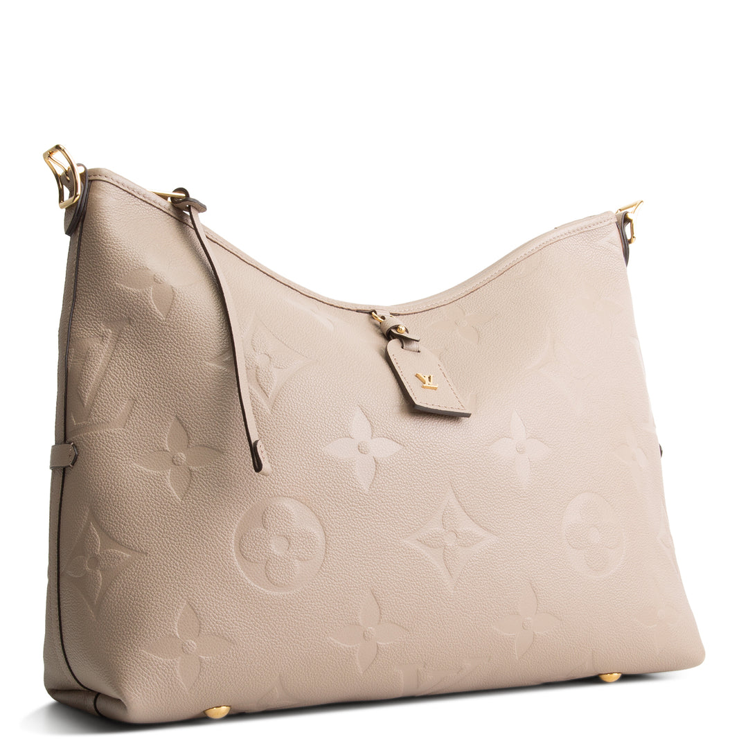 LOUIS VUITTON CarryAll MM Empreinte Giant Monogram - Turtledove