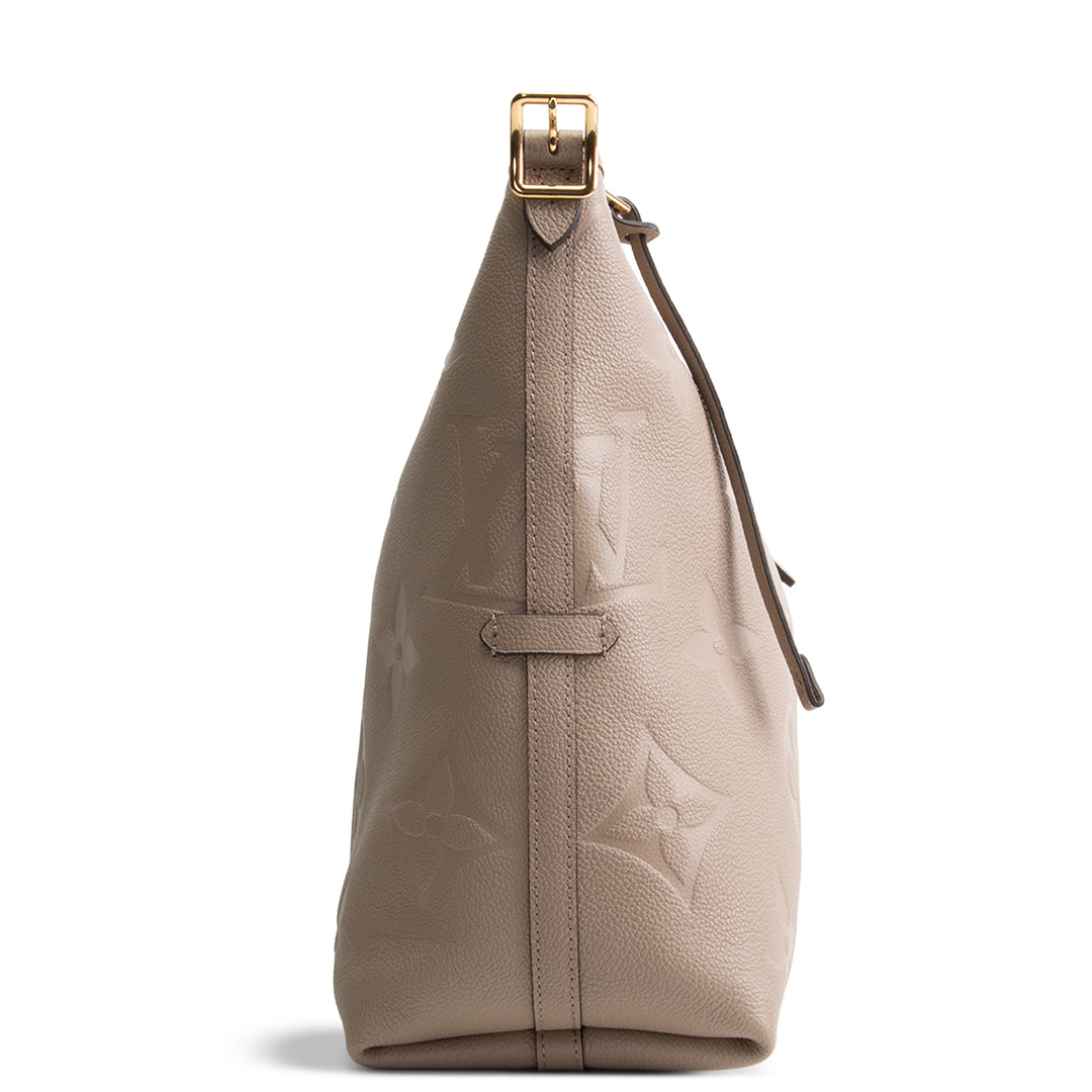 LOUIS VUITTON CarryAll MM Empreinte Giant Monogram - Turtledove