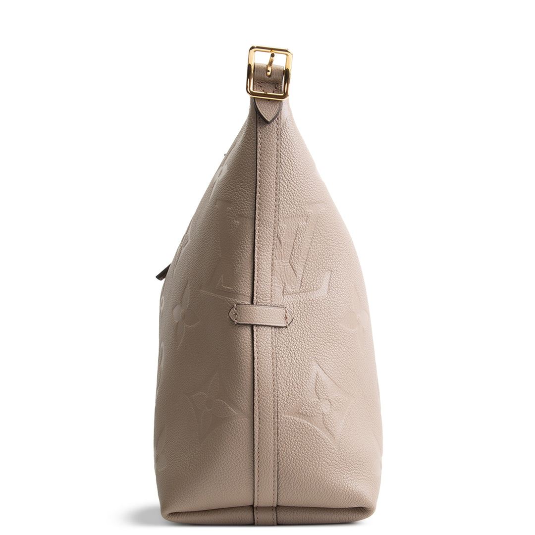 LOUIS VUITTON CarryAll MM Empreinte Giant Monogram - Turtledove