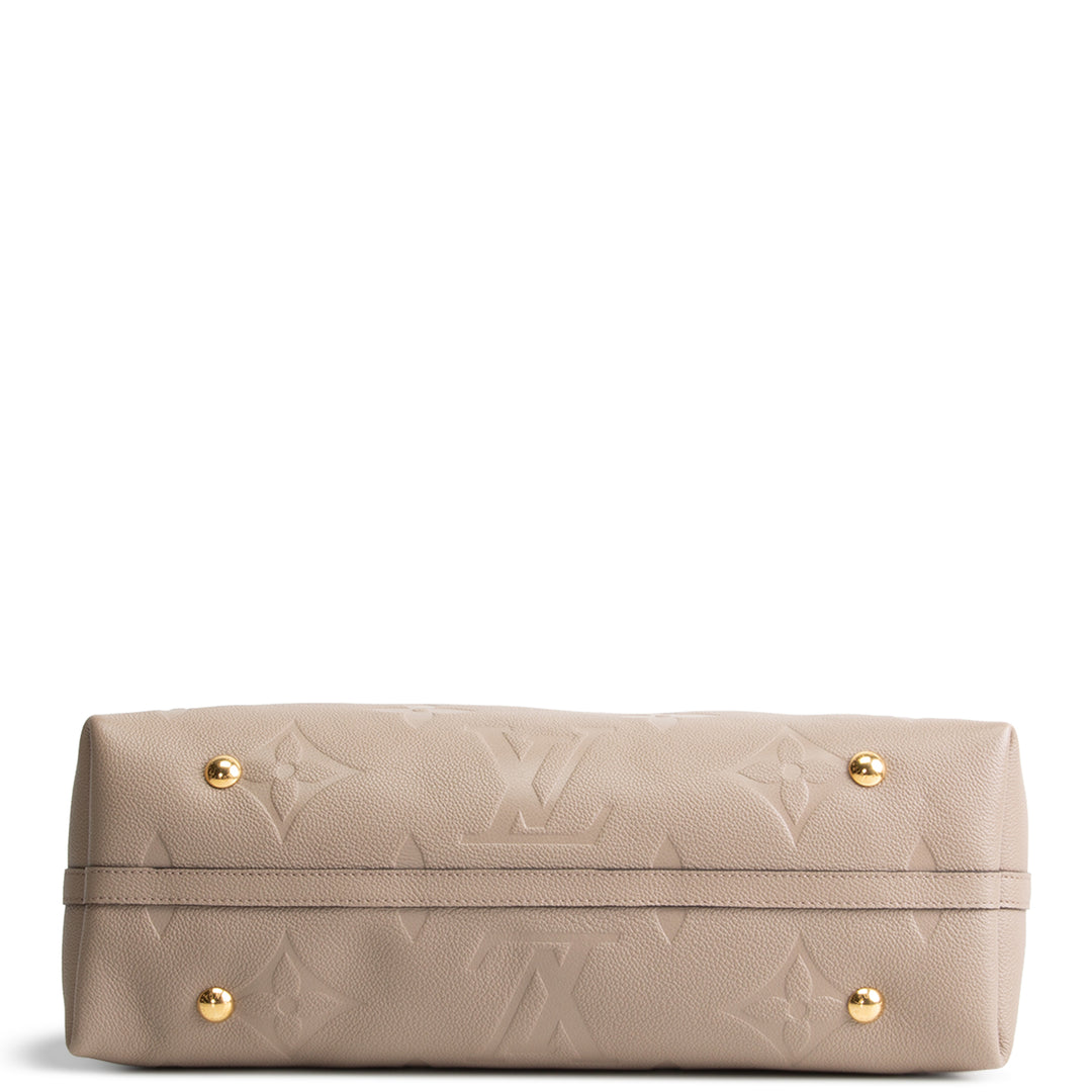 LOUIS VUITTON CarryAll MM Empreinte Giant Monogram - Turtledove