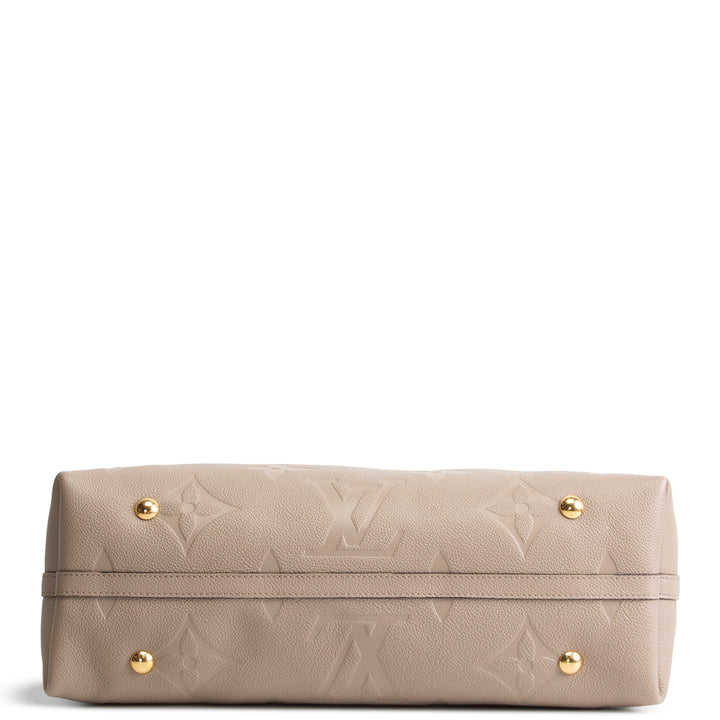 LOUIS VUITTON CarryAll MM Empreinte Giant Monogram - Turtledove