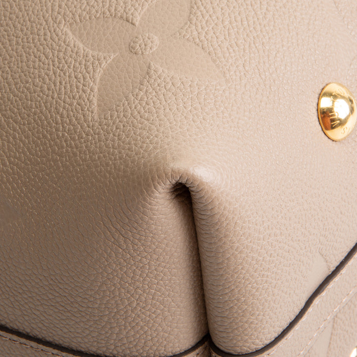 LOUIS VUITTON CarryAll MM Empreinte Giant Monogram - Turtledove