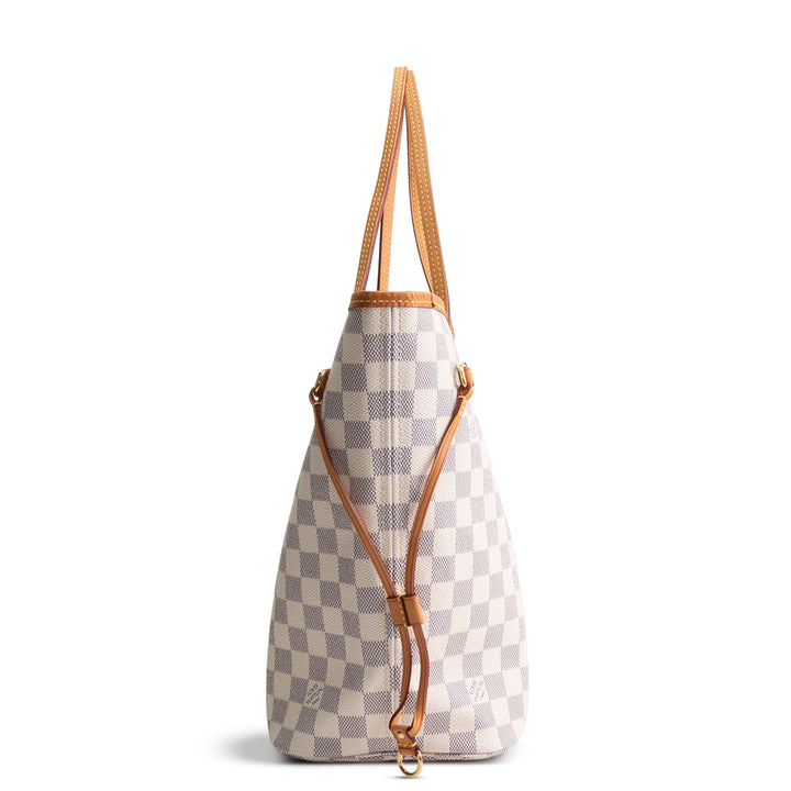 LOUIS VUITTON Damier Azur Neverfull MM