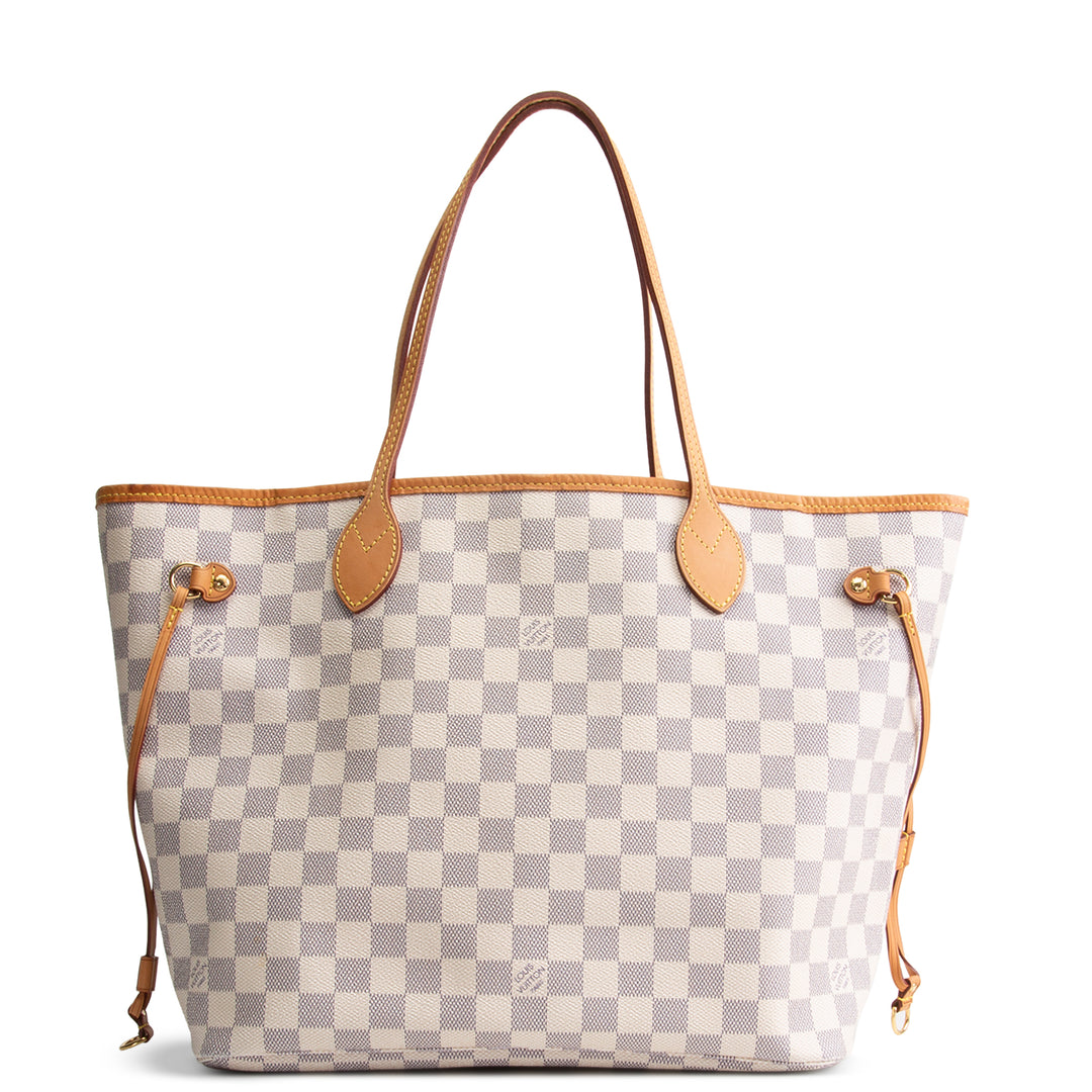 LOUIS VUITTON Damier Azur Neverfull MM