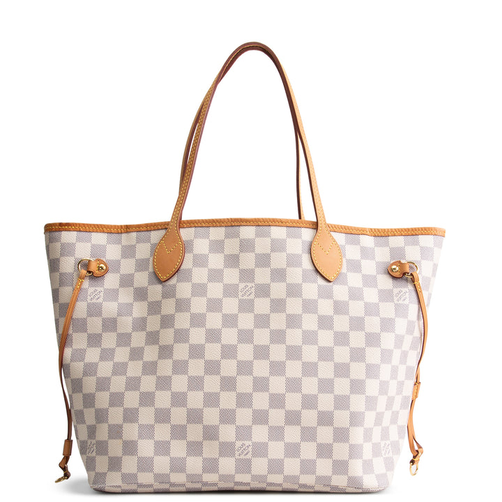 LOUIS VUITTON Damier Azur Neverfull MM