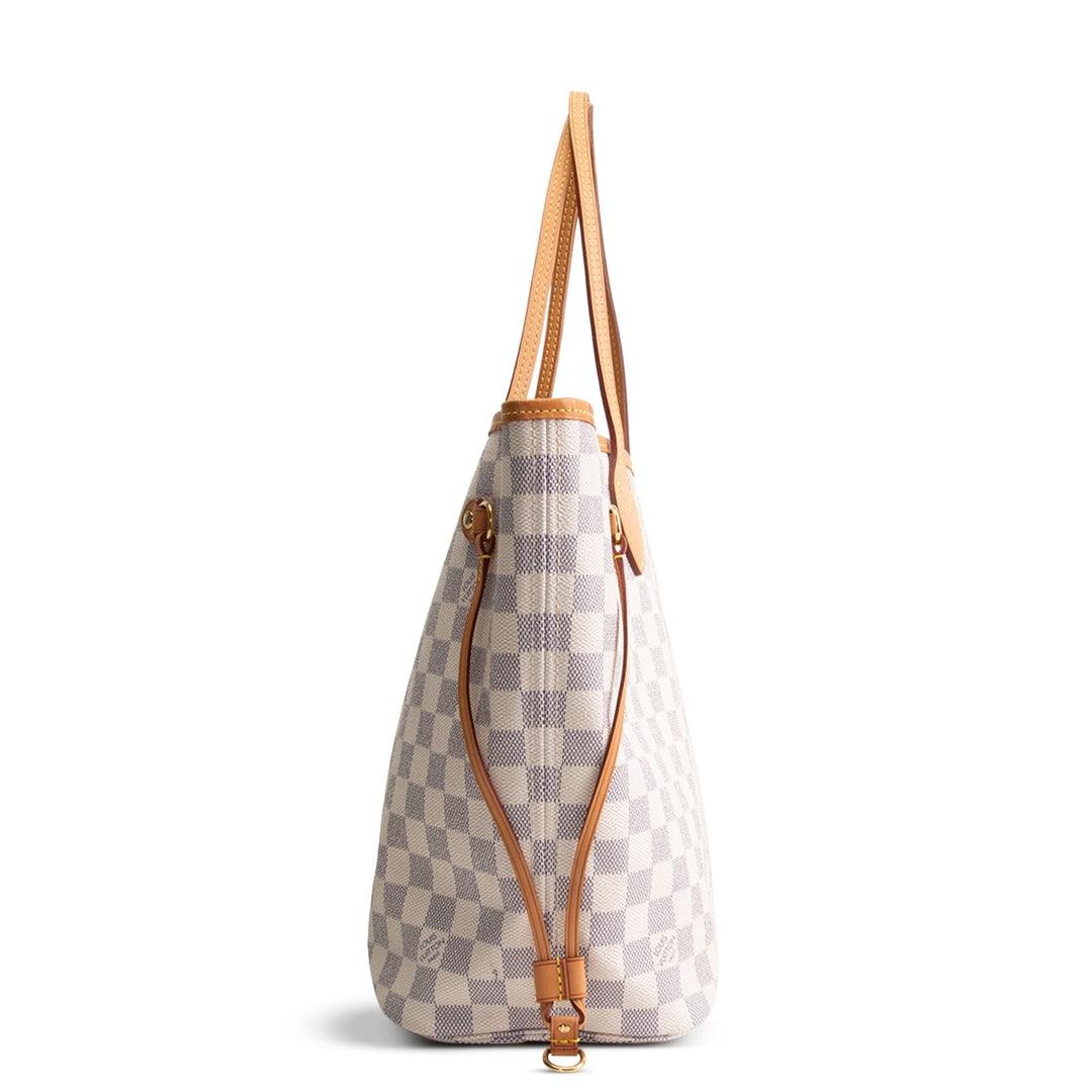 LOUIS VUITTON Damier Azur Neverfull MM