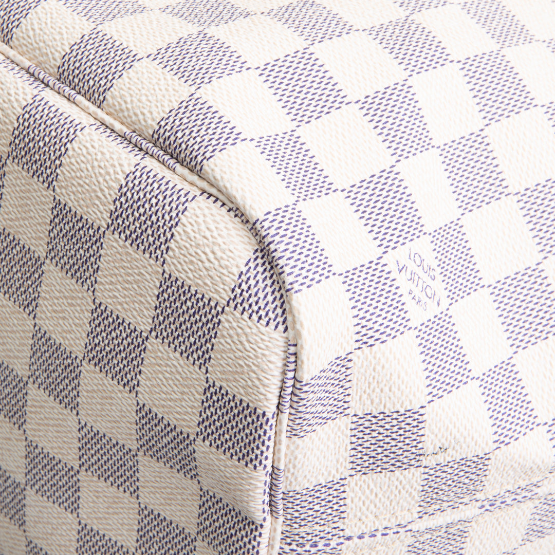 LOUIS VUITTON Damier Azur Neverfull MM