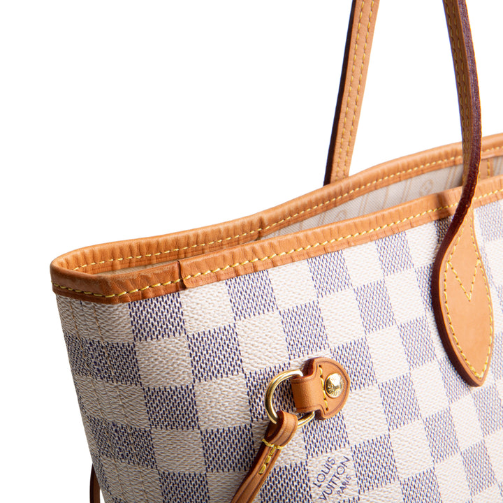 LOUIS VUITTON Damier Azur Neverfull MM
