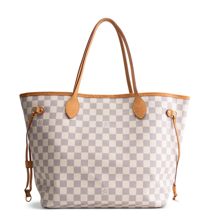 LOUIS VUITTON Damier Azur Neverfull MM