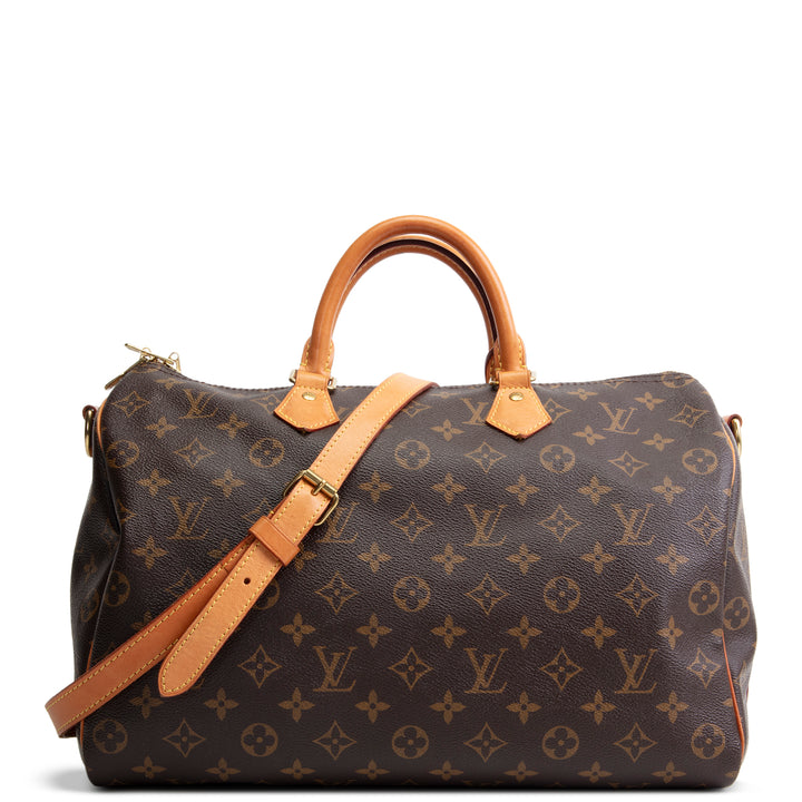 LOUIS VUITTON Monogram Speedy 35 Bandouliere