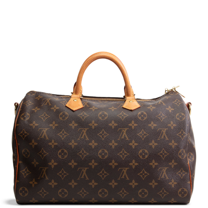 LOUIS VUITTON Monogram Speedy 35 Bandouliere