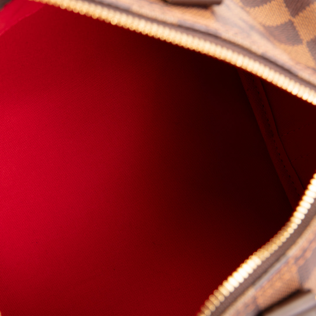 LOUIS VUITTON Damier Ebene Speedy Bandouliere 25