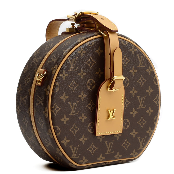 LOUIS VUITTON Monogram Petite Boite Chapeau Bag