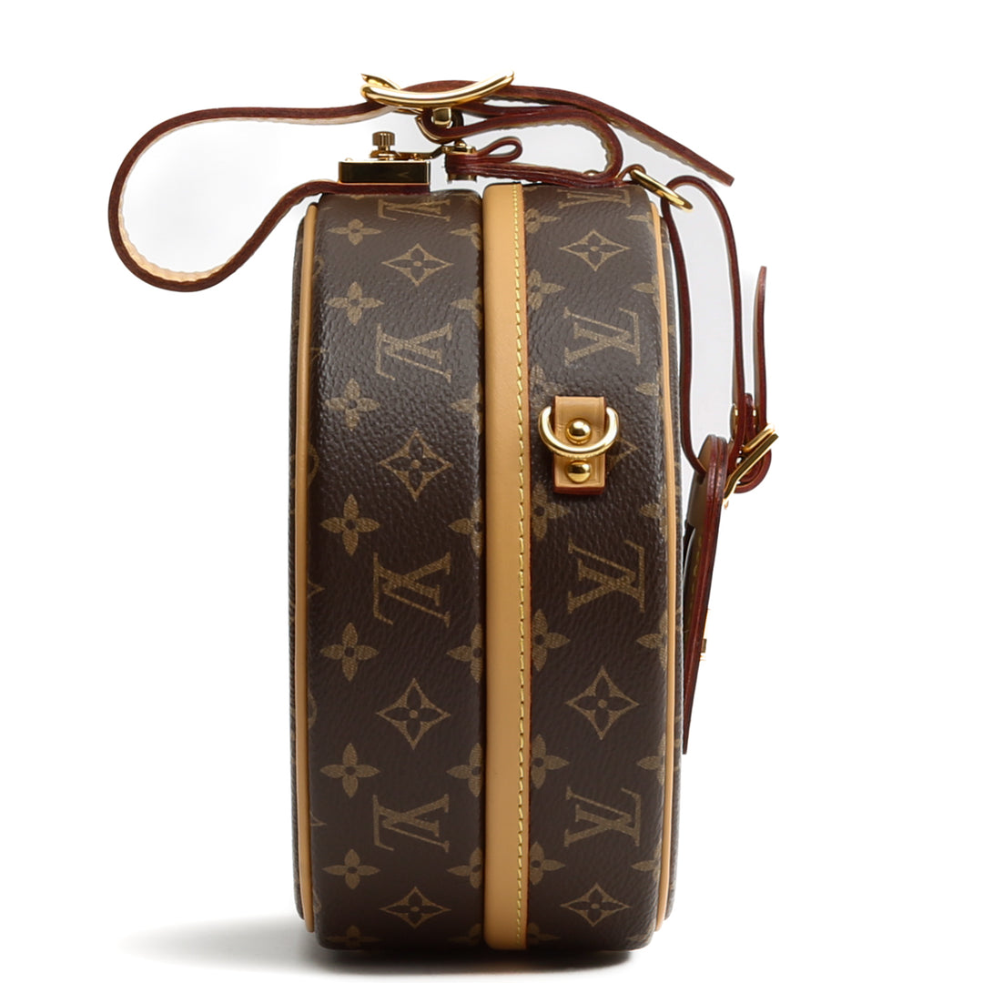 LOUIS VUITTON Monogram Petite Boite Chapeau Bag