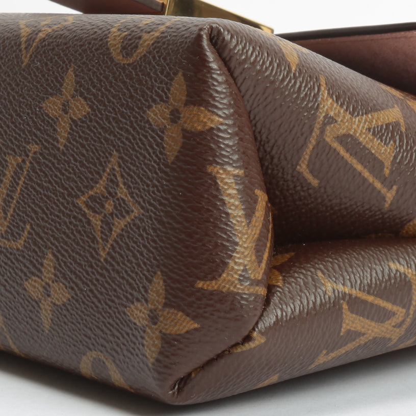 Louis vuitton Locky BB Monogram Purse Leather Handbag Purse Authentic