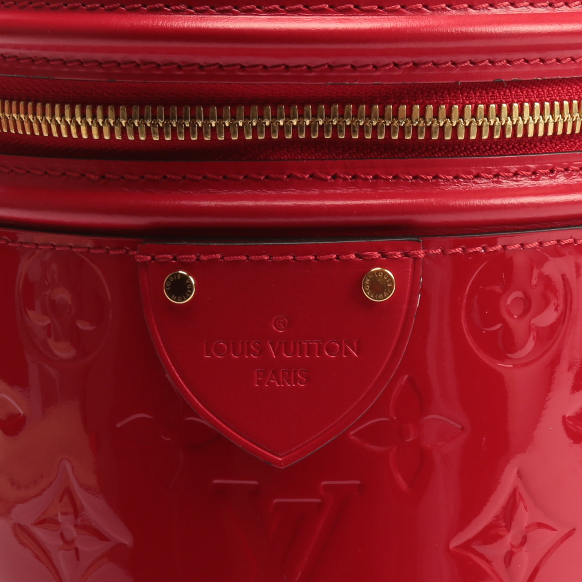 Louis Vuitton Red Monogram Vernis Catalina Bb PM