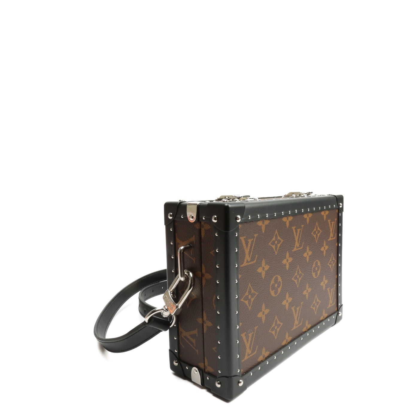 Louis Vuitton Monogram Clutch Box 2020 Ss, Brown