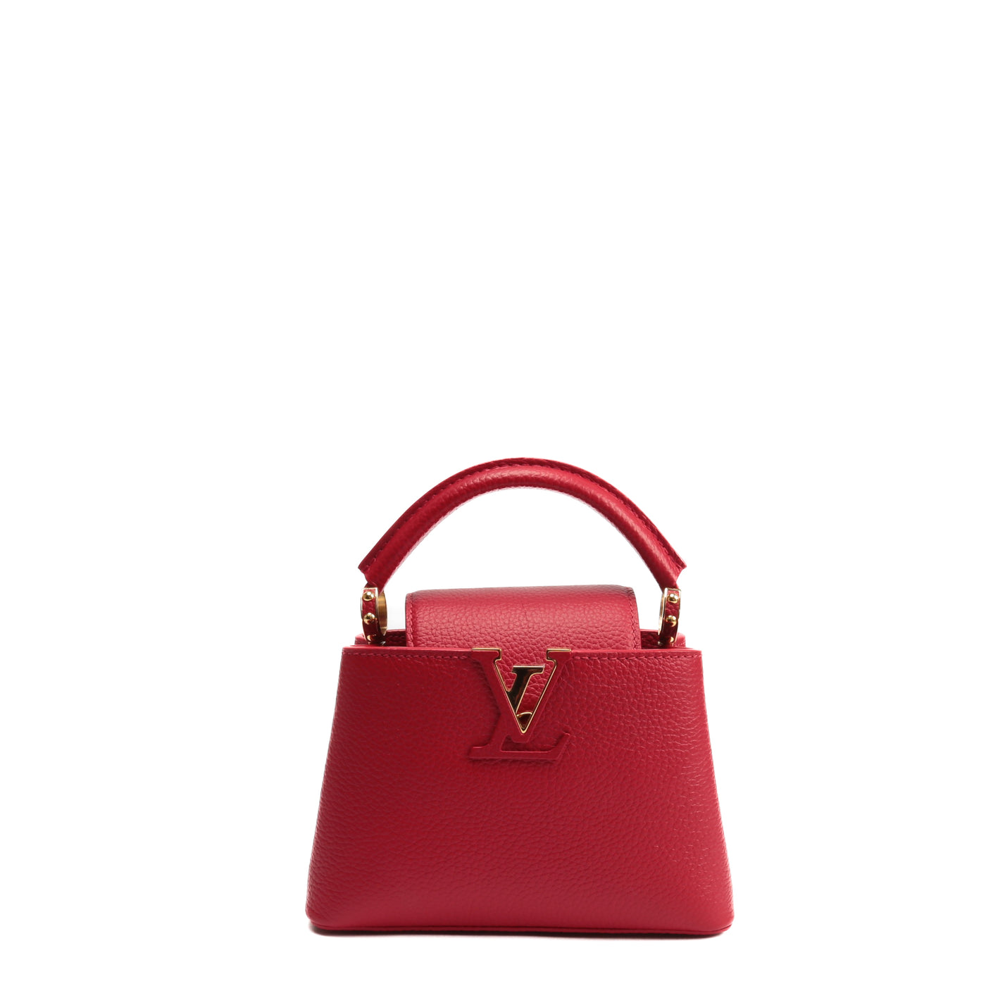 Capucines Mini bag - Luxury Taurillon Leather Red