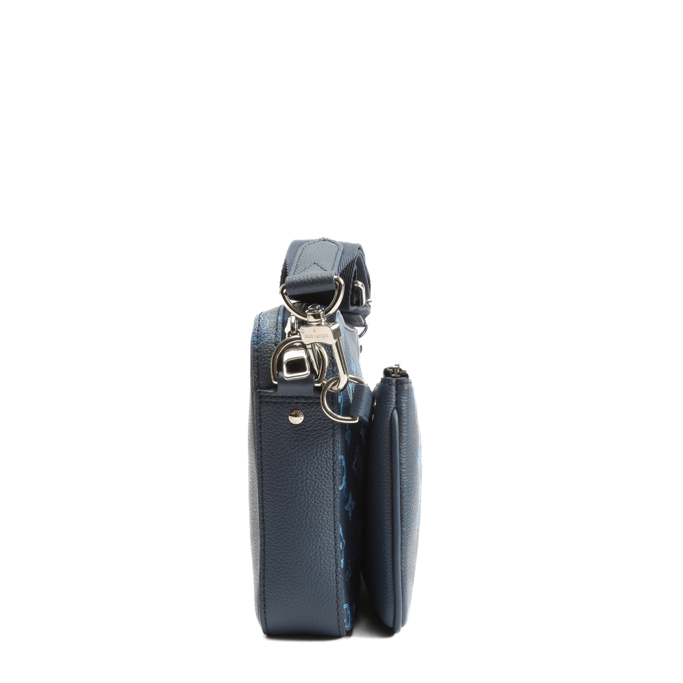 Louis Vuitton Aquarelle de messager LV Trio Cuir Bleu ref.275245