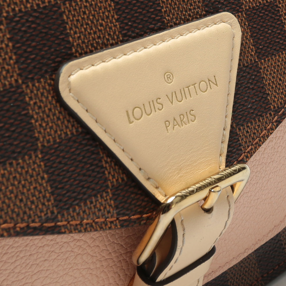 Louis Vuitton Beaumarchais Top Handle Bag Handbag Brown Damier Ebene P –  Gaby's Bags