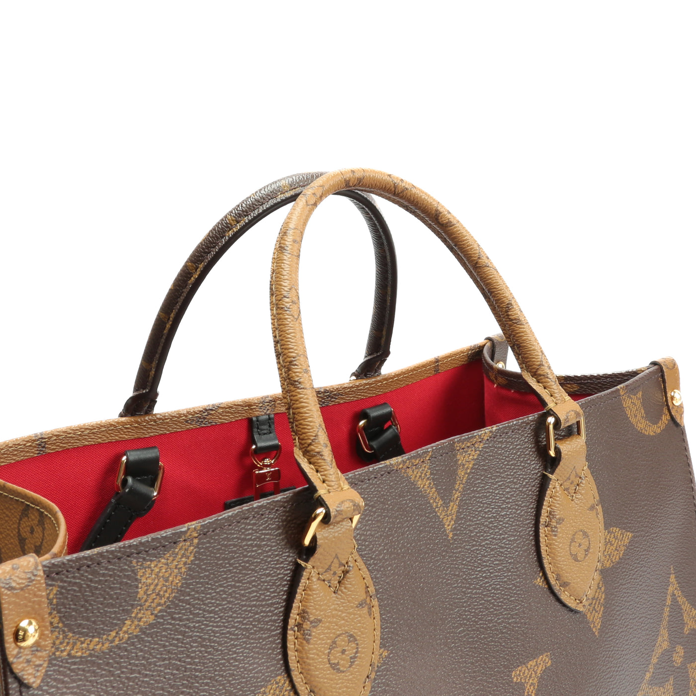 Louis Vuitton, Bags, Louis Vuitton Onthego Brown Reverse Monogram Tote