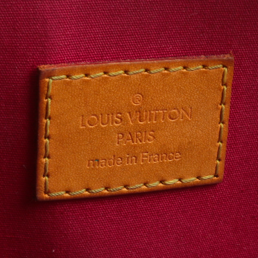 LOUIS VUITTON Monogram Vernis Alma MM Red – ALB
