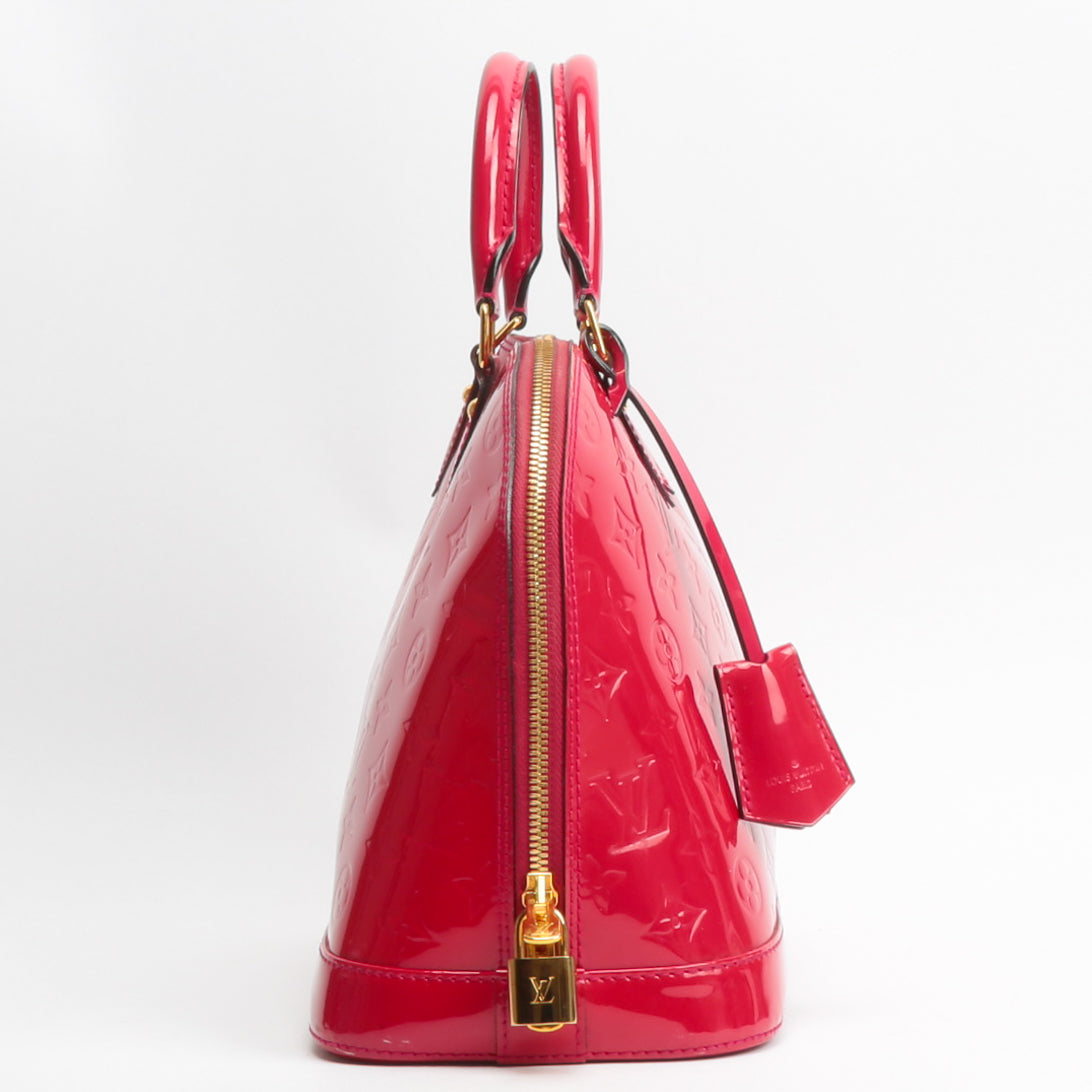 Louis Vuitton - Red EPI Alma mm