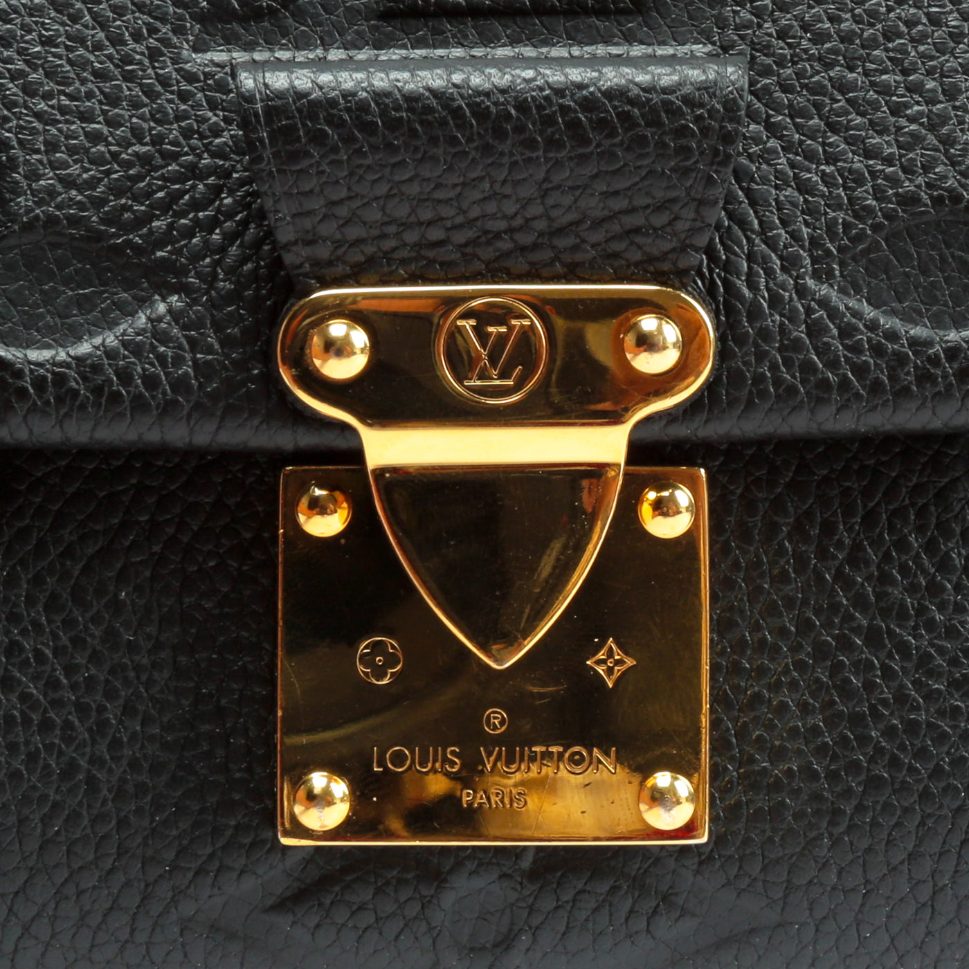 Louis Vuitton Black Monogram Giant Empreinte Leather Favorite MM
