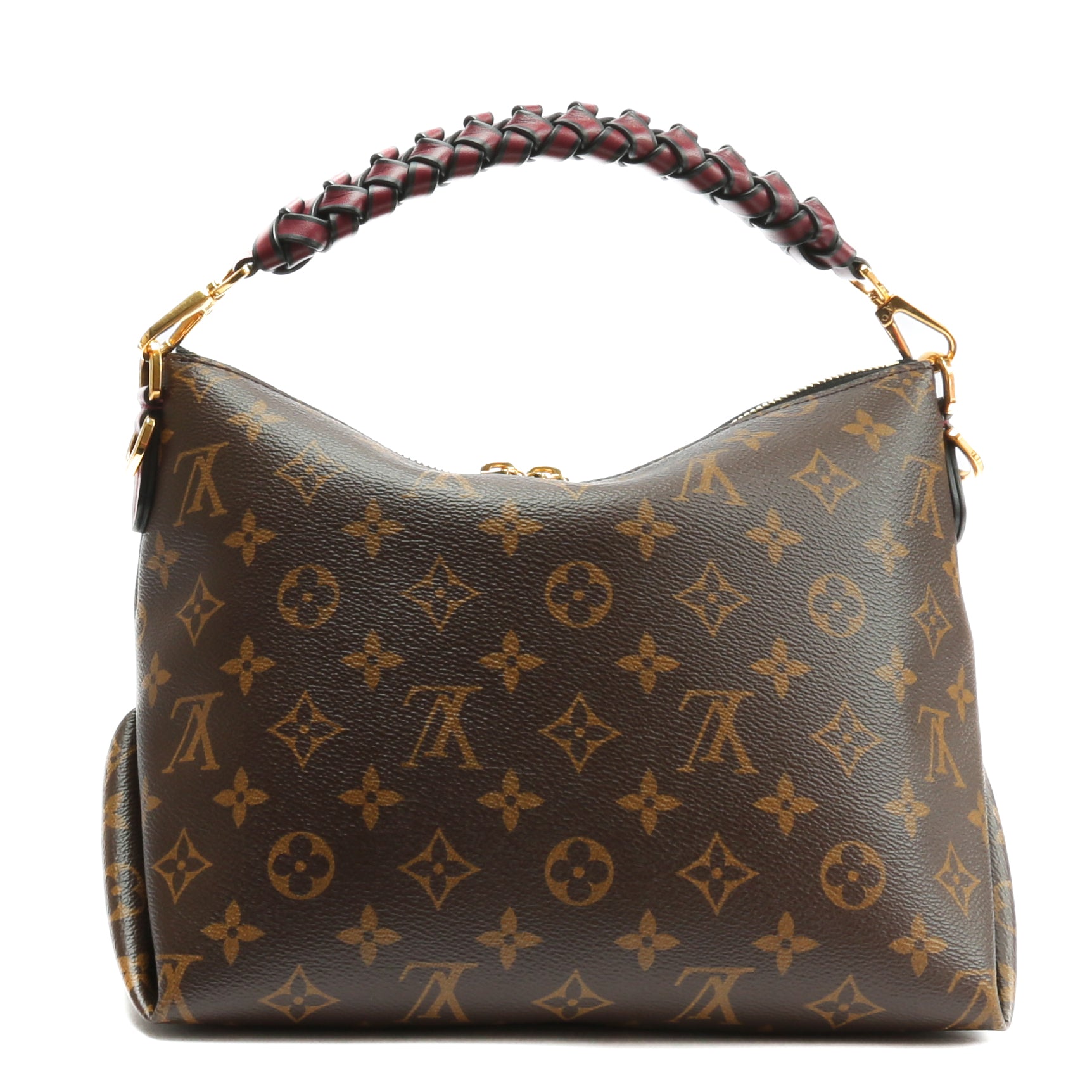 Louis Vuitton Hobo Beaubourg Monogram Mini Brown in Coated Canvas with  Gold-tone - US