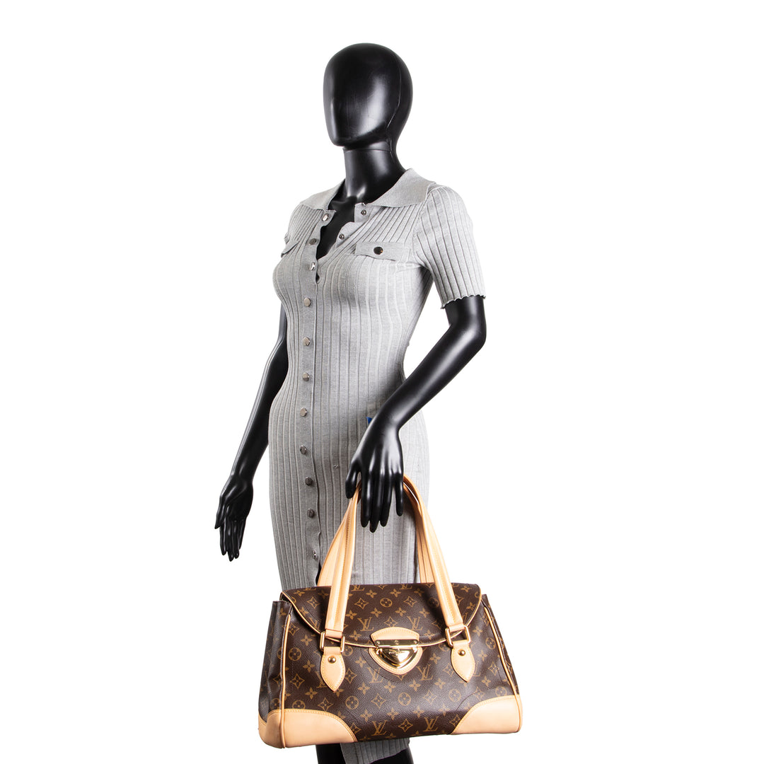 LOUIS VUITTON Monogram Beverly GM