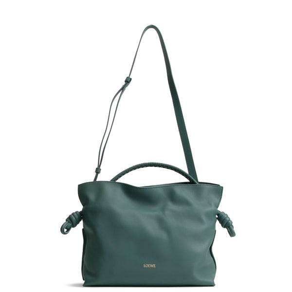 24PF new/LOEWE フラメンコXLレザークラッチ Bag Green 24PF new/LOEWE フラメンコXLレザークラッチ Bag Green