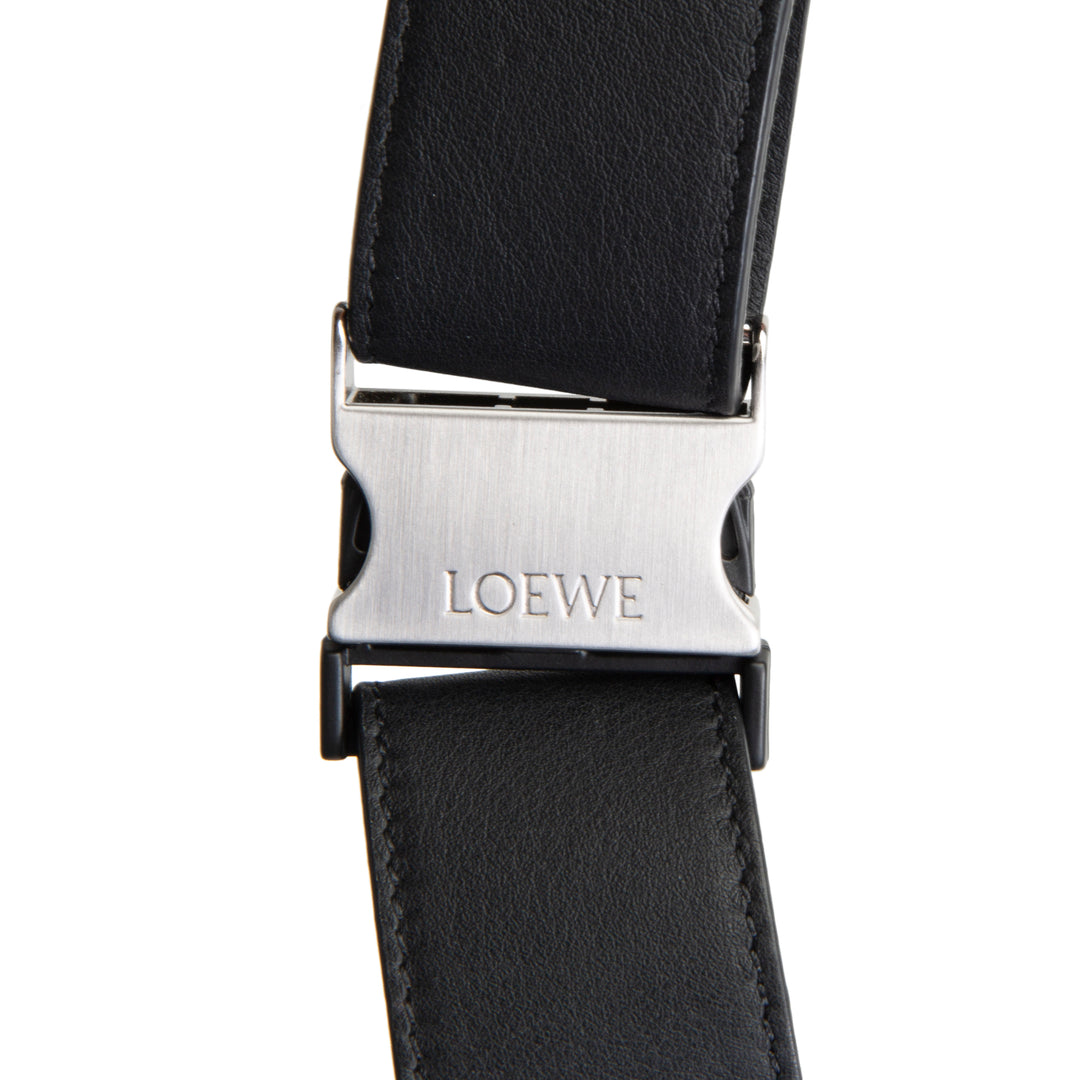 LOEWE Puzzle Edge Bumbag - Black