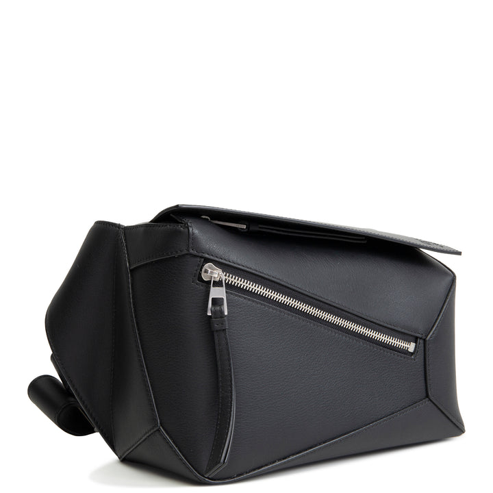 LOEWE Puzzle Edge Bumbag - Black