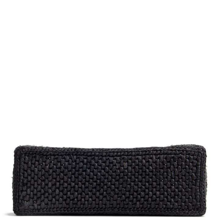 LOEWE Raffia Font Mini Tote - Black