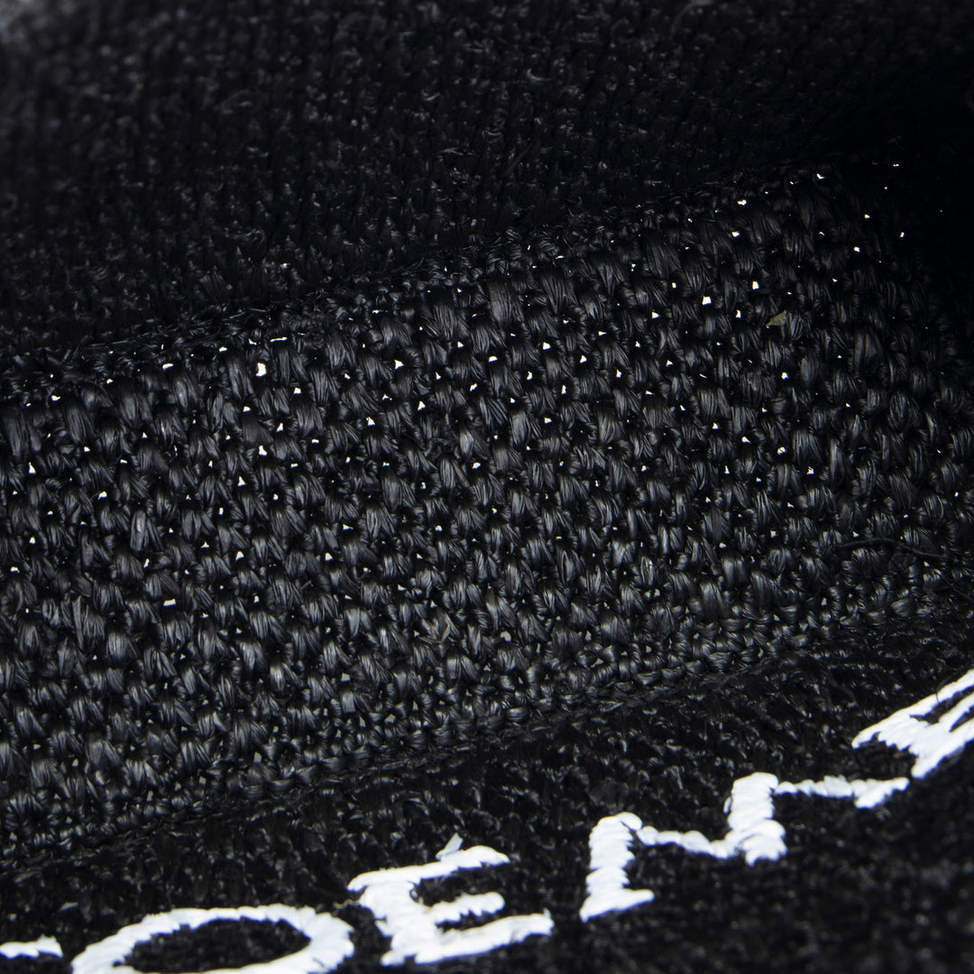 LOEWE Raffia Font Mini Tote - Black