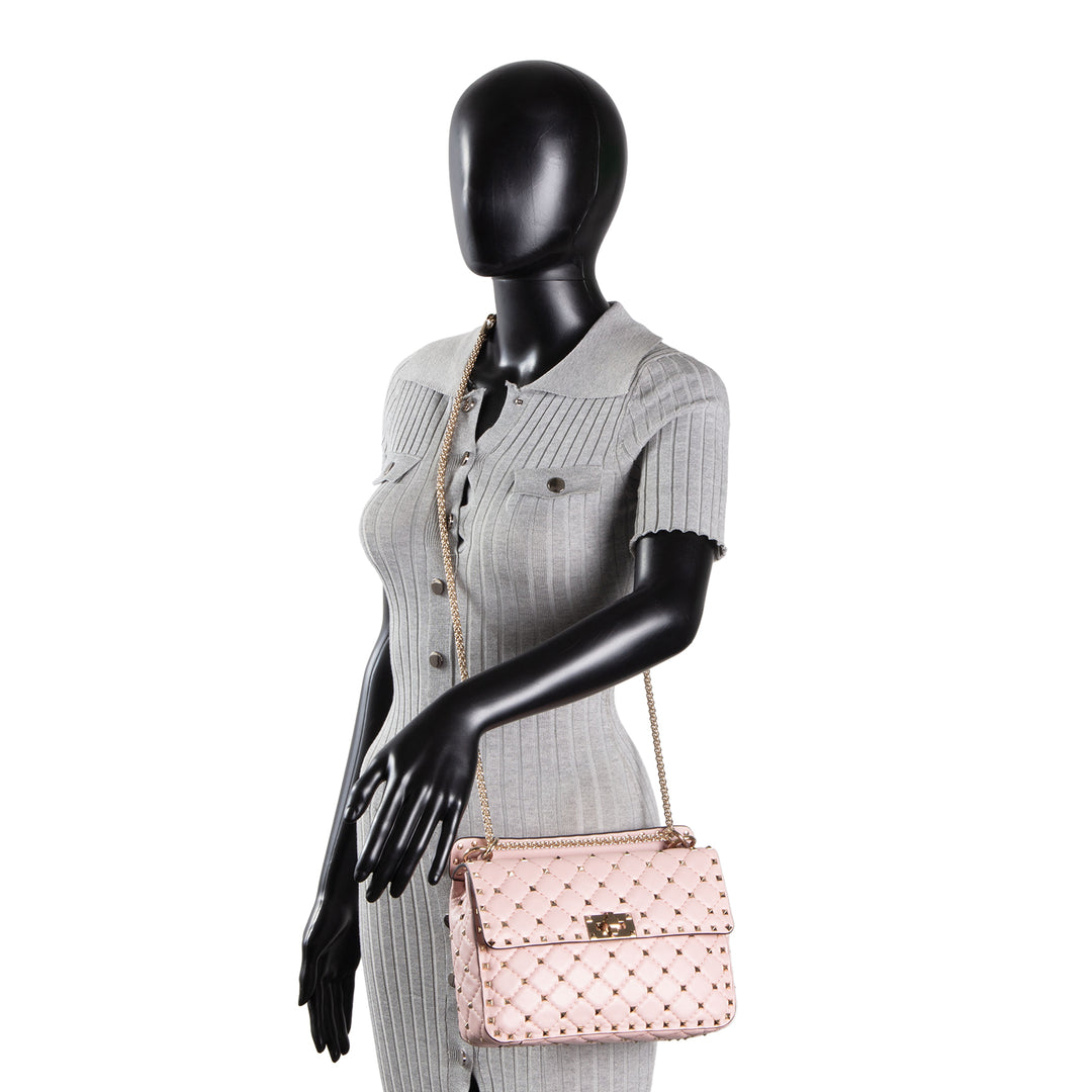 VALENTINO Rockstud Spike Bag Medium - Pink