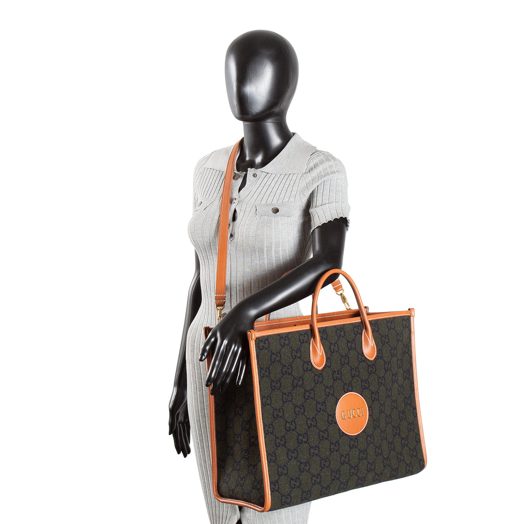 GUCCI GG Felt Off The Grid Large- Green