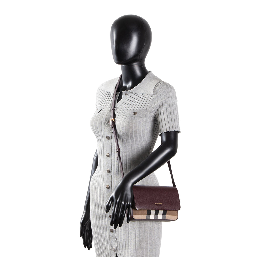 BURBERRY House Check Hampshire Crossbody