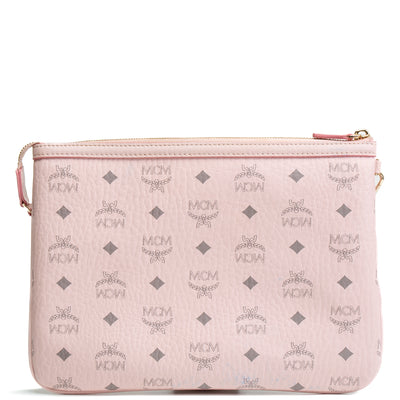 MCM Visetos Liz Pouch - Pink OUTLET FINAL SALE