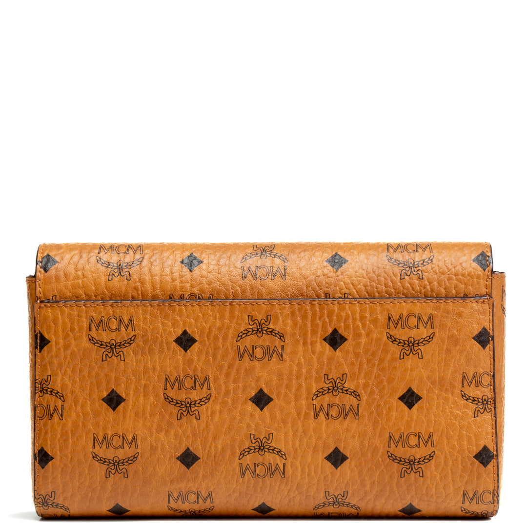 MCM Medium Tracy Crossbody - Cognac