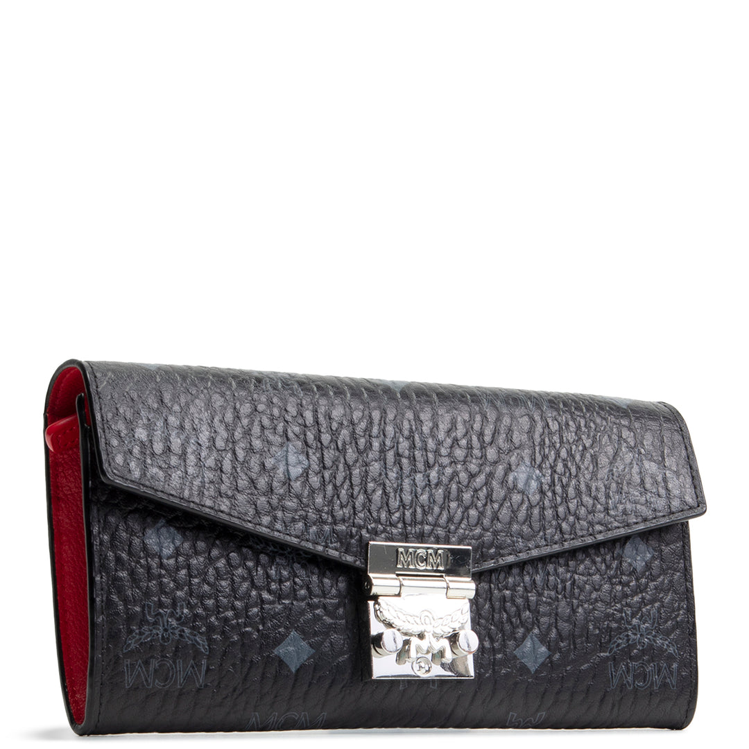 MCM Patricia Wallet on Chain - Black