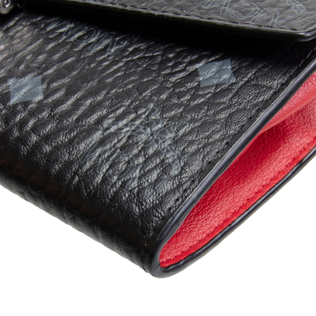 MCM Patricia Wallet on Chain - Black
