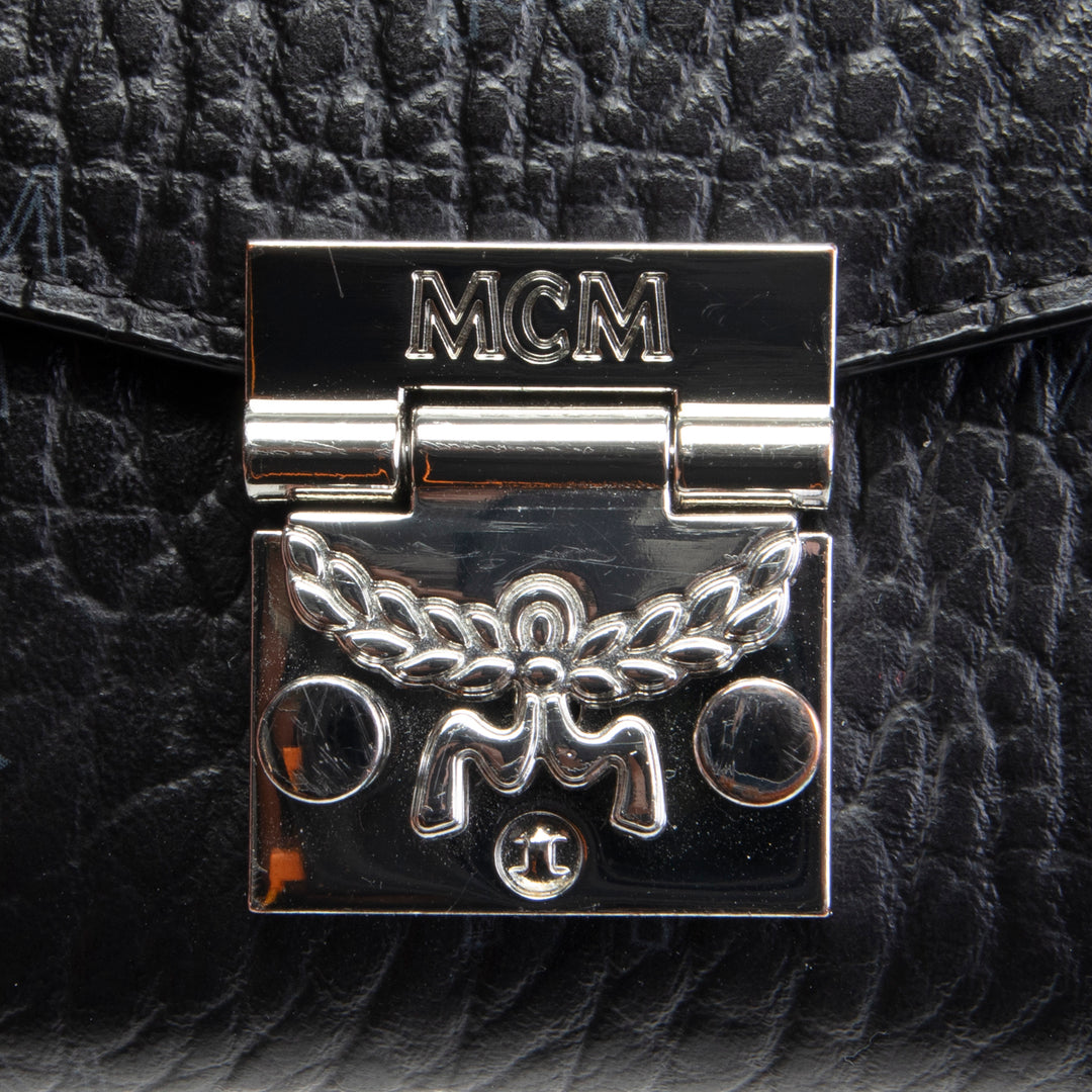 MCM Patricia Wallet on Chain - Black
