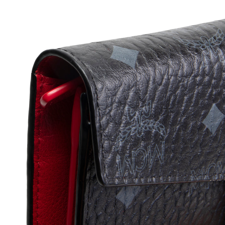 MCM Patricia Wallet on Chain - Black